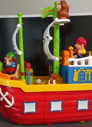 Пиратский корабль kiddieland