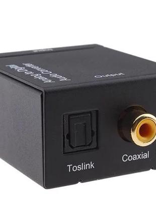 Конвертер ацп rca - toslink, coaxial аналог-цифра