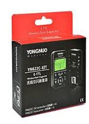Радиосинхронизатор yongnuo yn622c-kit для canon - комплект из 2 шт