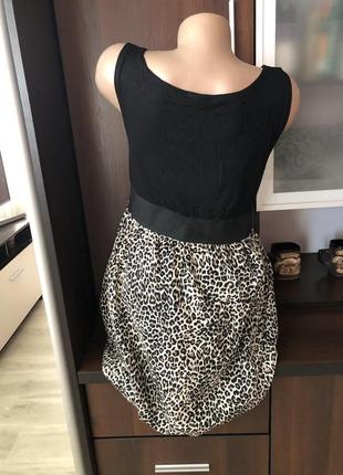 Сукня в леопардовий принт2 фото
