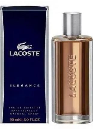Чоловіча туалетна вода lacoste lacoste elegance (спокійний, теплий, елегантний аромат)