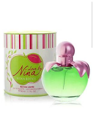 Жіноча туалетна вода nina ricci love by nina