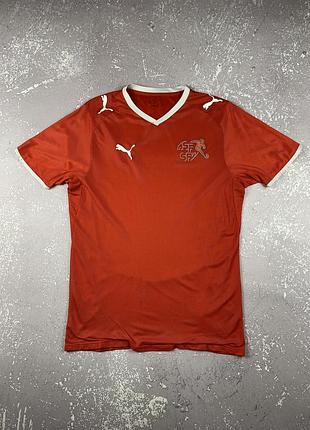 Puma switzerland swiss футбольная форма джерси футболка сборная швейцарии