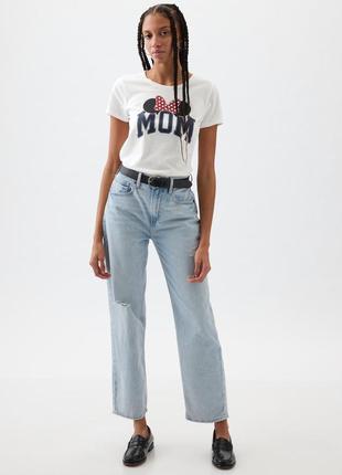 Женская футболка gap disney с принтом minnie mouse