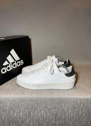 Кожаные оригинальные кроссовки adidas stan smith