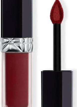 Жидкая помада для губ dior forever rouge liquid 943 - forever shock