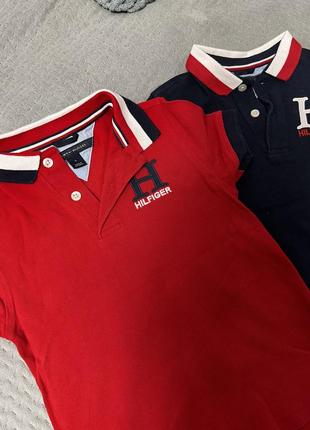 Футболка tommy hilfiger поло1 фото