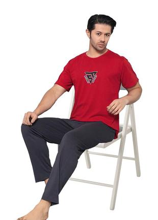 Піжама чоловіча штани та футболка p201 xl