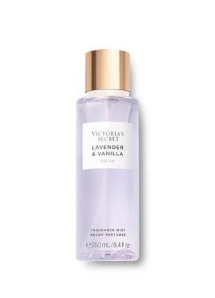 Парфюмированный мист для тела lavender &amp; vanilla victoria's secret