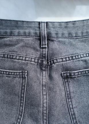Shein, широкі джинси з високою талією, р.s7 фото