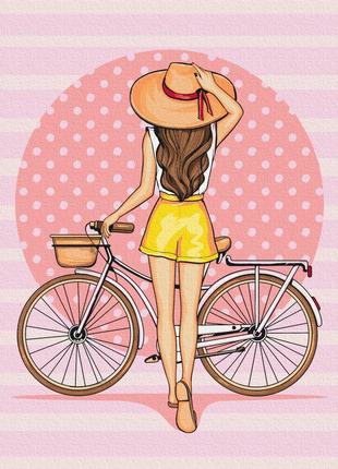 Дівчина з велосипедом