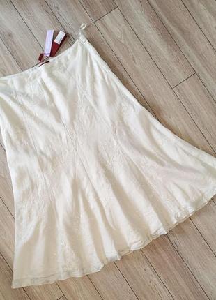 Новая шикарная юбка лен monsoon