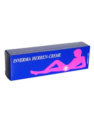 Крем ерекційний inverma herren-creme  18+