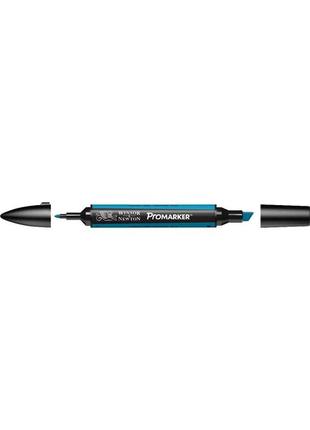 Маркер двосторонній кисточный winsor newton promarker егейський b146