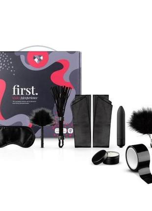 Набор игрушек секс 8 предметов first. kinky [s]experience starter set   18+