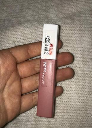 Maybelline superstay matte ink liquid lipstick б/у