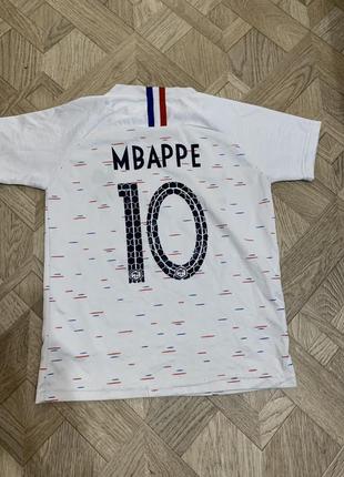 Детская футболка мбапе mbappe франция псж1 фото