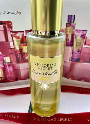 Спрей victoria's secret bare vanilla sol fragrance mist