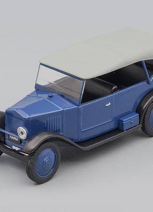 Автолегенды ссср №99, нами-1 (1927) коллекционная модель в масштабе 1:43 от deagostini