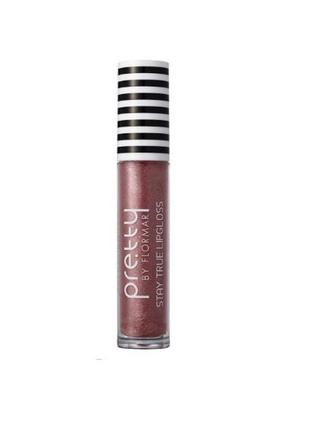 Блеск для губ pretty by flormar stay true lipgloss 022 - mauve1 фото