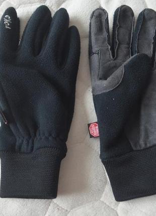 Чоловічі теплі фліс рукавиці toko з windstopper