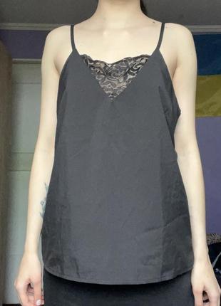 Майка жіноча з мереживом