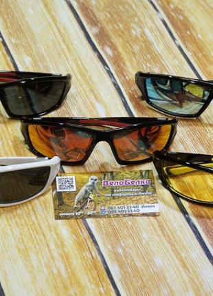 Поляризовані сонцезахисні окуляри, велоокуляри uv400, очки для спорта