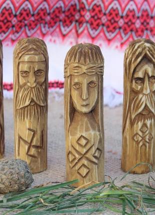 Набор статуєток хорс стрибог макош дана і чур