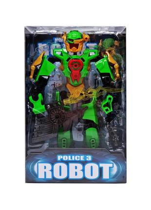Дитяча іграшка робот police 3 2018-26 зі зброєю