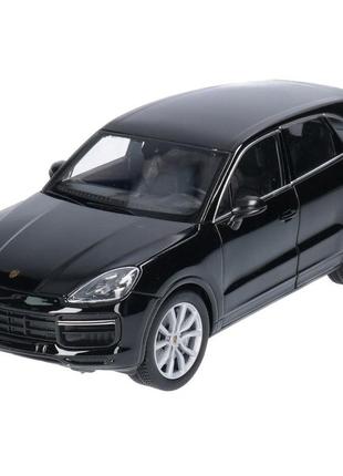 Игрушка машинка porsche cayenne turbo детская металлическая коллекционная 1:24