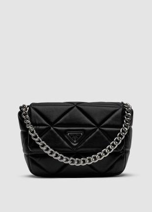 💎 prada re-nylon padded shoulder black