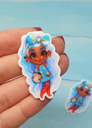Серединка для бантів -4 см- hairdorables dolls (хаїрдораблес), шт, різнокольоровий