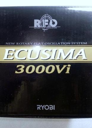 Ecusima ryobi. катушка для спиннинга,3000 vi