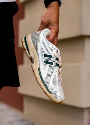 Чоловічі кросівки new balance 1906r white green 41-44