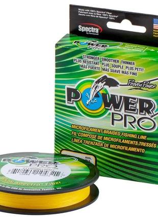 Шнур power pro (hi-vis yellow) 135m 0.08mm 9lb/4.0kg