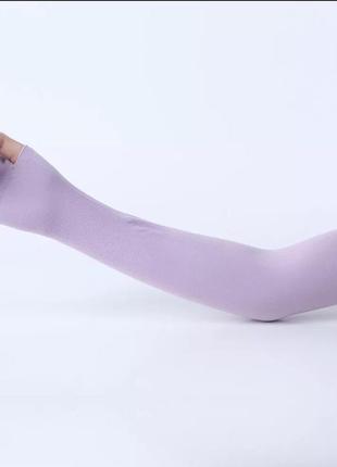 Мітенки let's silim. жіночі рукавички без пальців,  розмір універсальний. фіолетовий колір.