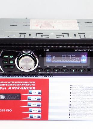 Автомагнитола pioneer 2055 - mp3+fm+usb+microsd+aux