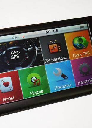 7” gps навигатор 7004 - 8gb / 800mhz / 256mb / igo + navitel + cityguide