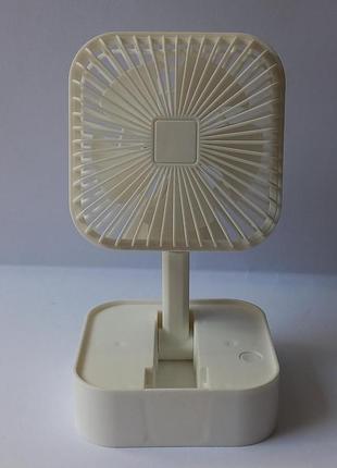 Портативний настольний міні вентилятор mini fan jy-1129 usb