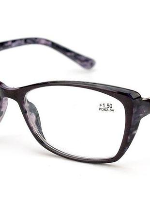 Окуляри ізюмська вставка 19411-c3 у пластиковій оправі +1,75