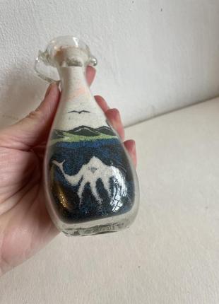 Декоративная бутылочка с песком