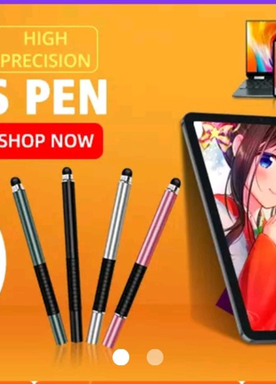 Стилус stylus pen 2 в 1 для малювання та ігор