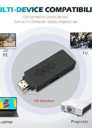 Ігрова консоль dendy data frog y2s hdmi 4k 1700+ ігор денді ігри2 фото