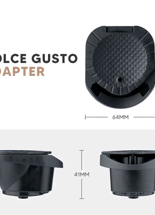 Перехідник адаптер nescafe nespresso для кавоварок dolce gusto5 фото