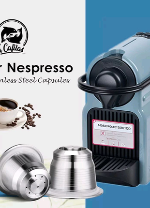 Багаторазові сталеві капсули nespresso капсули неспресо сталь