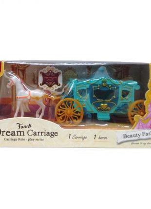 Ігровий набір "dream carriage" (бірюзовий)