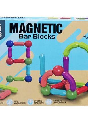 Конструктор магнітний "magnetic sticks", 25 дет.