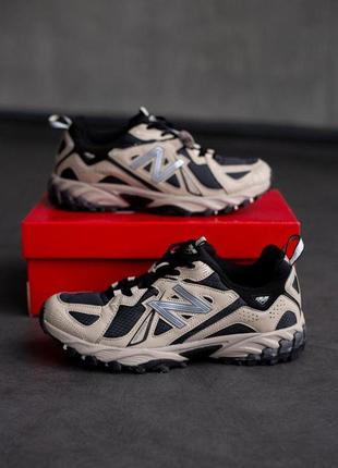 Чоловічі кросівки new balance 610t black cream 41-42