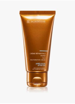 Заспокійливий крем після засмаги academie bronzecran face restorative cream