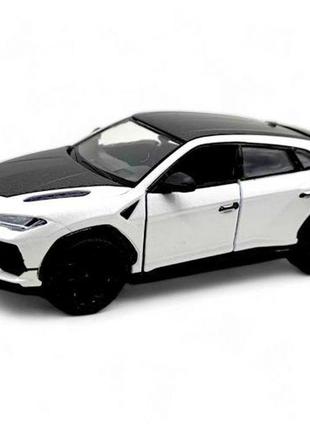 Машинка металева "lamborghini urus", біла